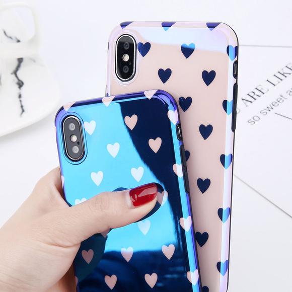 [⚠️Clearance] NEW iPhone XS/X Glossy heart case - Picture 3 of 5